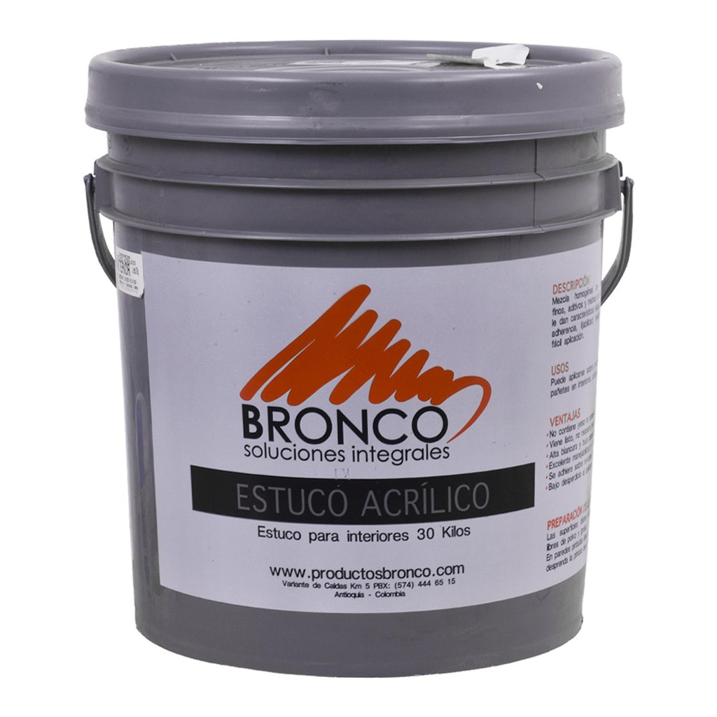 ESTUCO ACRILICO INTERIOR CUÑETE (5400630)