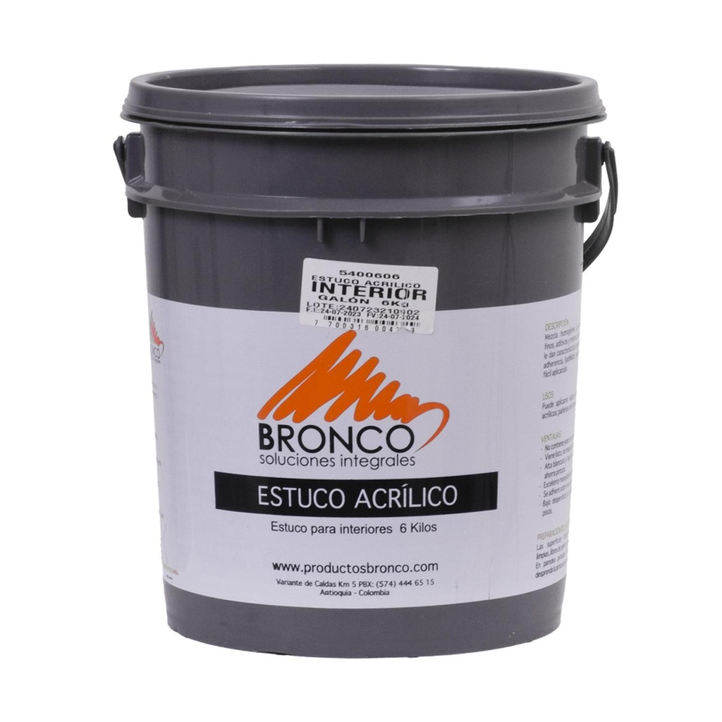 ESTUCO ACRILICO INTERIOR GALON (5400606)