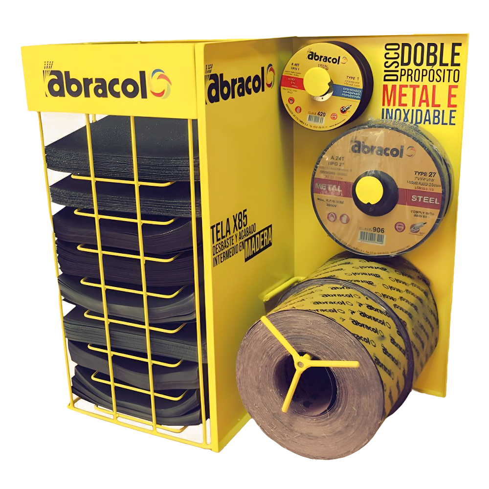 EXHIBIDOR LIJAS ABRACOL