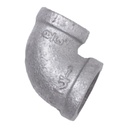 GALVANIZADO CODO 1/2 CON REDUCCION 3/8 (FINO) PQT X 1 UDUKE