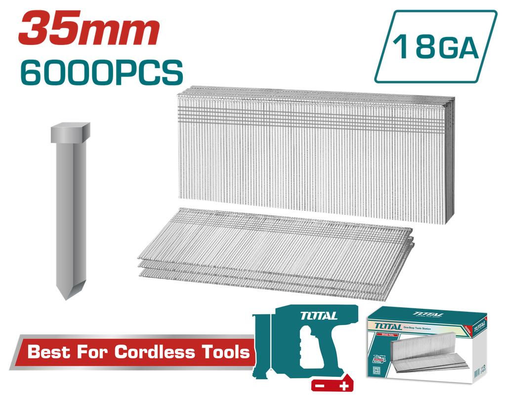 CLAVO GRAPADORA 35MM PARA USAR EN (TCBNLI3505,TCBNLI3508,TCBNLI5005,TCBNLI5008, TCBNLI2005, TCBNLI2008) SUPER TOTAL (TAC918356)