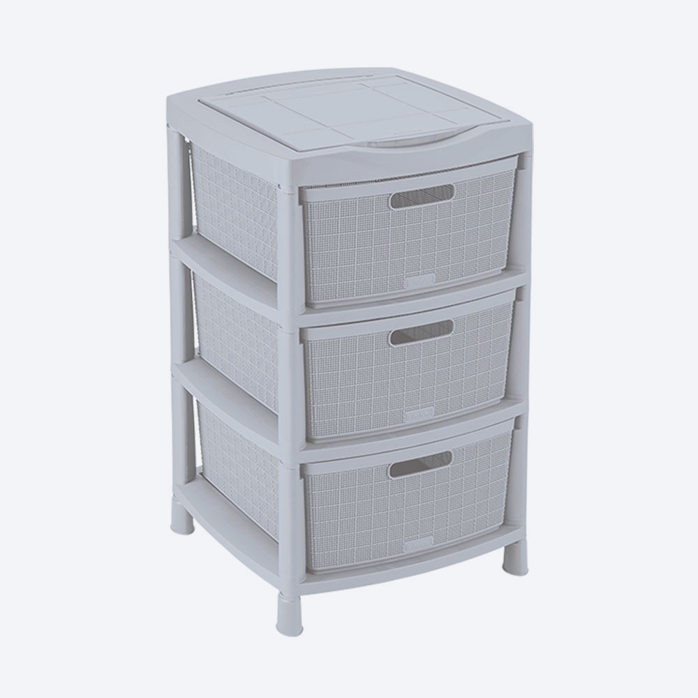 GAVETERO FIQUE 3G GRIS RIMAX