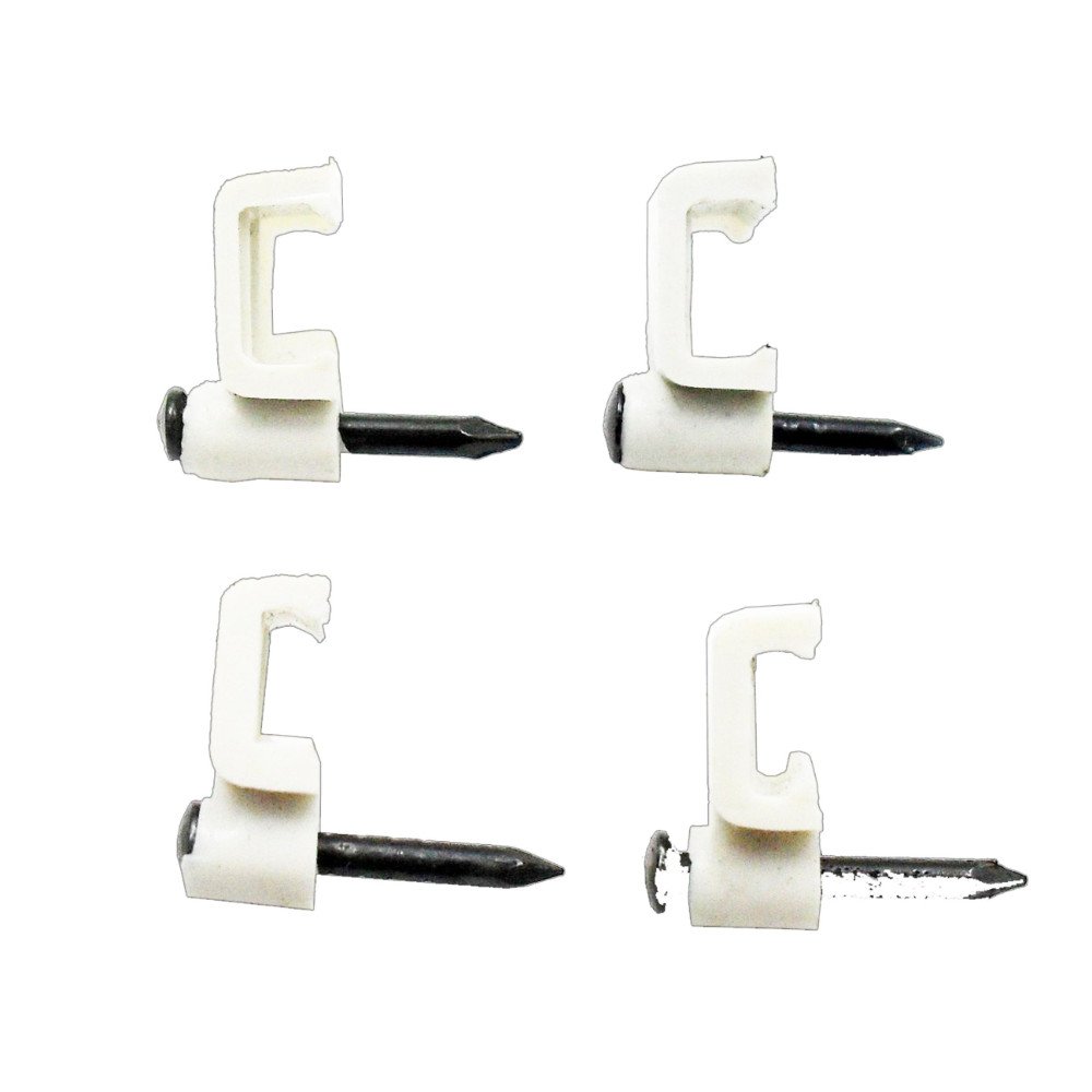 GRAPA MURO PLASTICA DUPLEX 4 (BOLSA X 50)