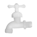 GRIFO PLASTICO BLANCO G/G PAQ X 1 UDUKE