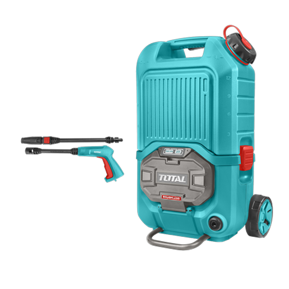 HIDROLAVADORA PORTATIL 40V 1160PSI INDUSTRIAL NO INCLUYE BATERIA NI CARGADOR TOTAL (TPWLI4006)