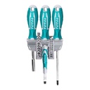 JUEGO DE DESTORNILLADORES X 24 PZS ( INCLUIDO PUNTAS) TOTAL (TACSD302462)