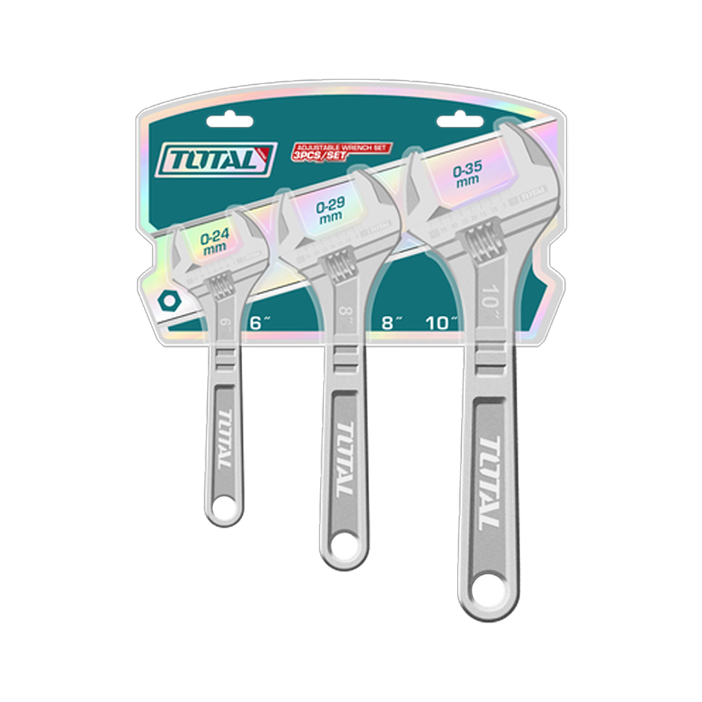 JUEGO DE LLAVE PESTON 6"/8"/9" SUPER TOTAL (THTK1013)