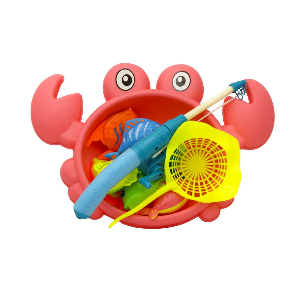 JUEGO DE PESCA FIGURA DE CANGREJO [308-B153]