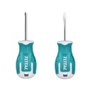 JUEGO DESTORNILLADOR 5X38MM (-) 2X38MM (+) PUÑO PUNTA INMANTADA INDUSTRIAL TOTAL (THTS20206)