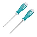 JUEGO DESTORNILLADORES X 2PZS INDUSTRIAL PUNTA INMANTADA TOTAL (THGSS2206)