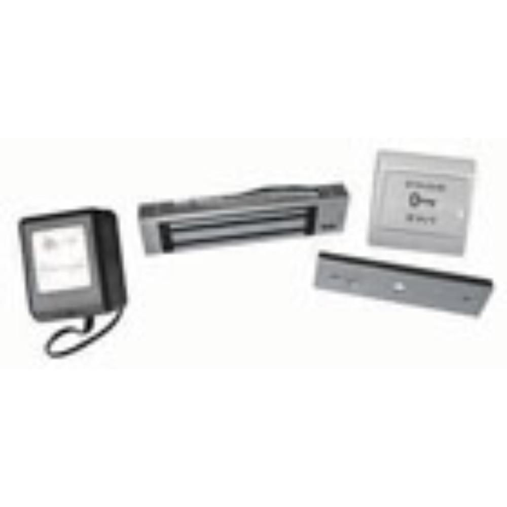 KIT DE ELECTROIMAN YALE 180KG EN U (350 LBS) C/SENSOR 12V/24VCD (INLCUYE BRACKET)(6671)