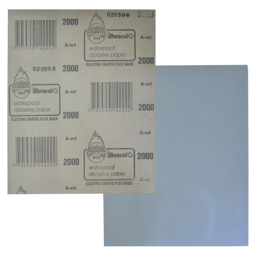 LIJA ABRACOL MICRO FINA GRANO 2000 RPHLC0920000