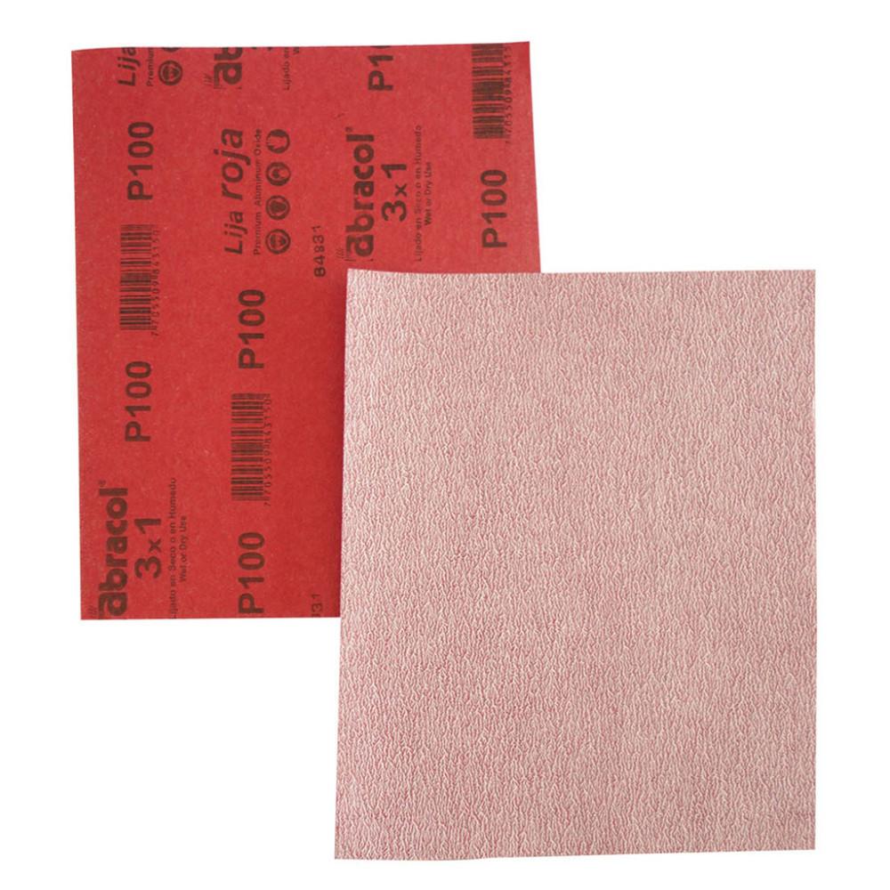 LIJA ABRACOL ROJA  220 ( LIJADO EN SECO (RPHRO0220000)