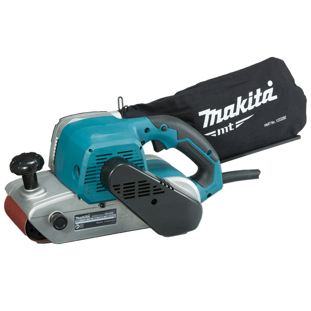 LIJADORA MAKITA MT DE BANDA 4" 940W PROFESIONAL VERDE (M9400B)