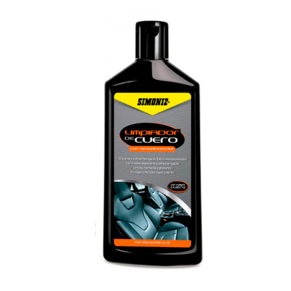 LIMPIADOR DE CUERO CON ACONDICIONADOR SIMONIZ 240 ML  (111358)
