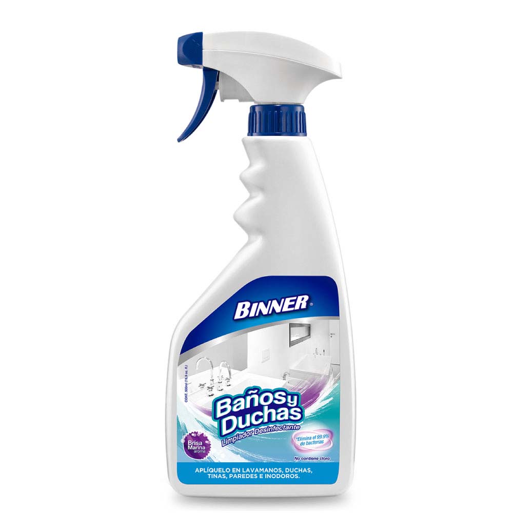 LIMPIADOR DESINFECTANTE BANOS Y DUCHAS 500ML (106753)