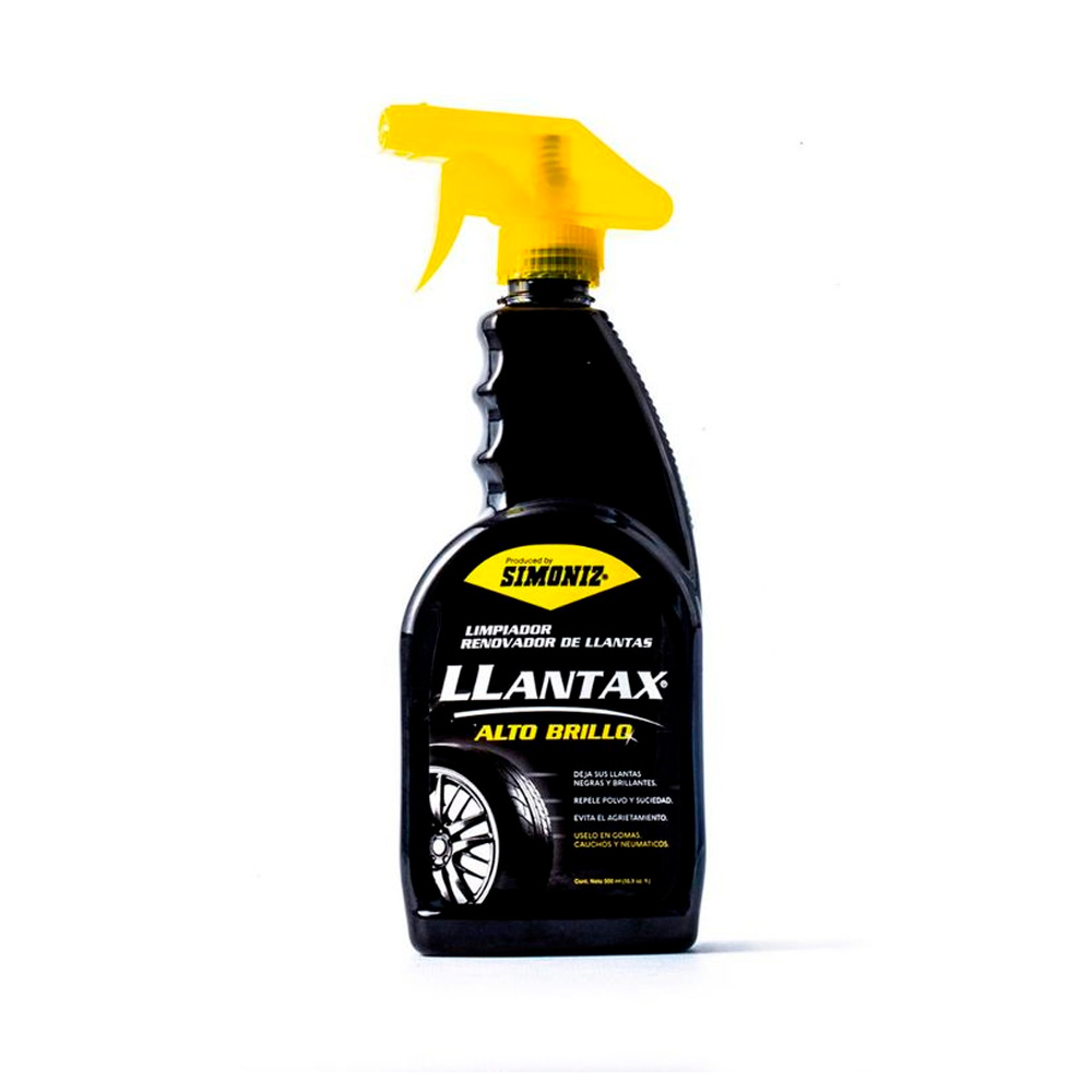 LIMPIADOR Y RENOVADOR DE LLANTAX 500ML SIMONIZ (3064)(103253)