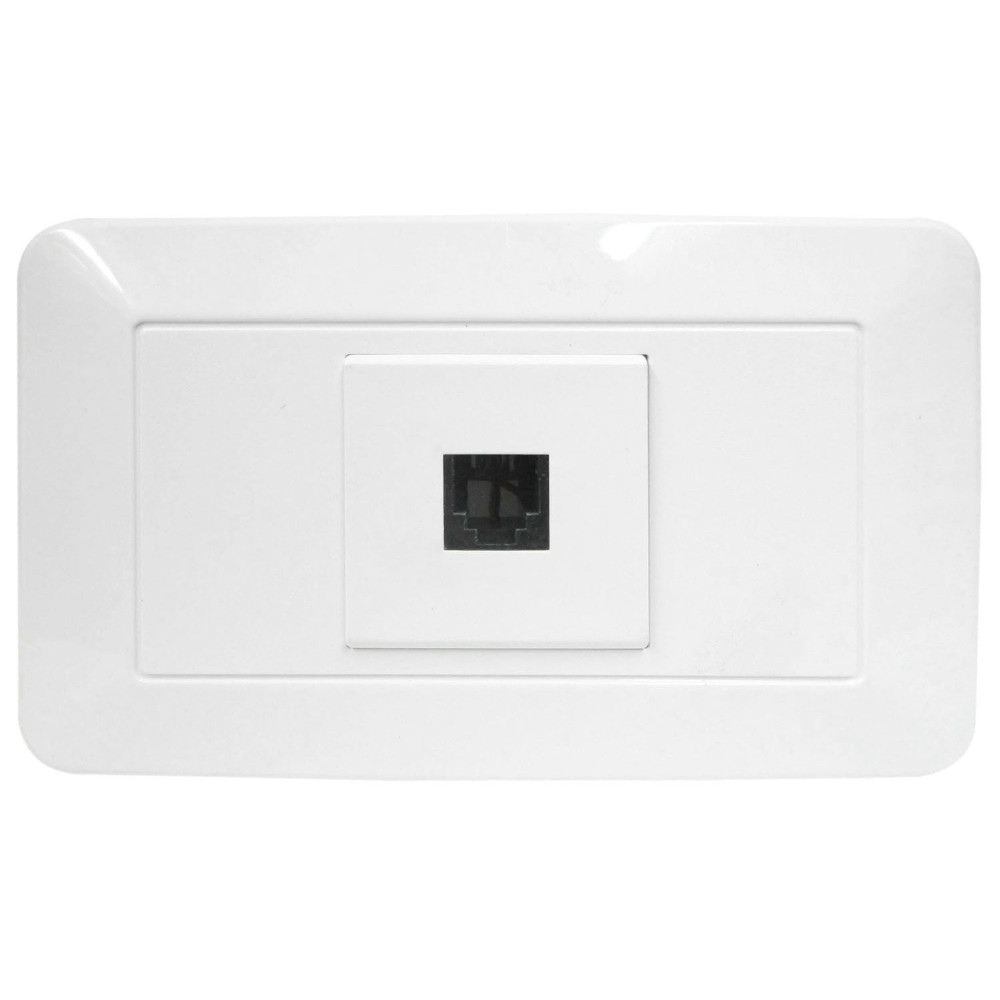 LINEA BK BLANCA INCRUSTAR TOMA TELEFONO (118Z-17) (HT20342)