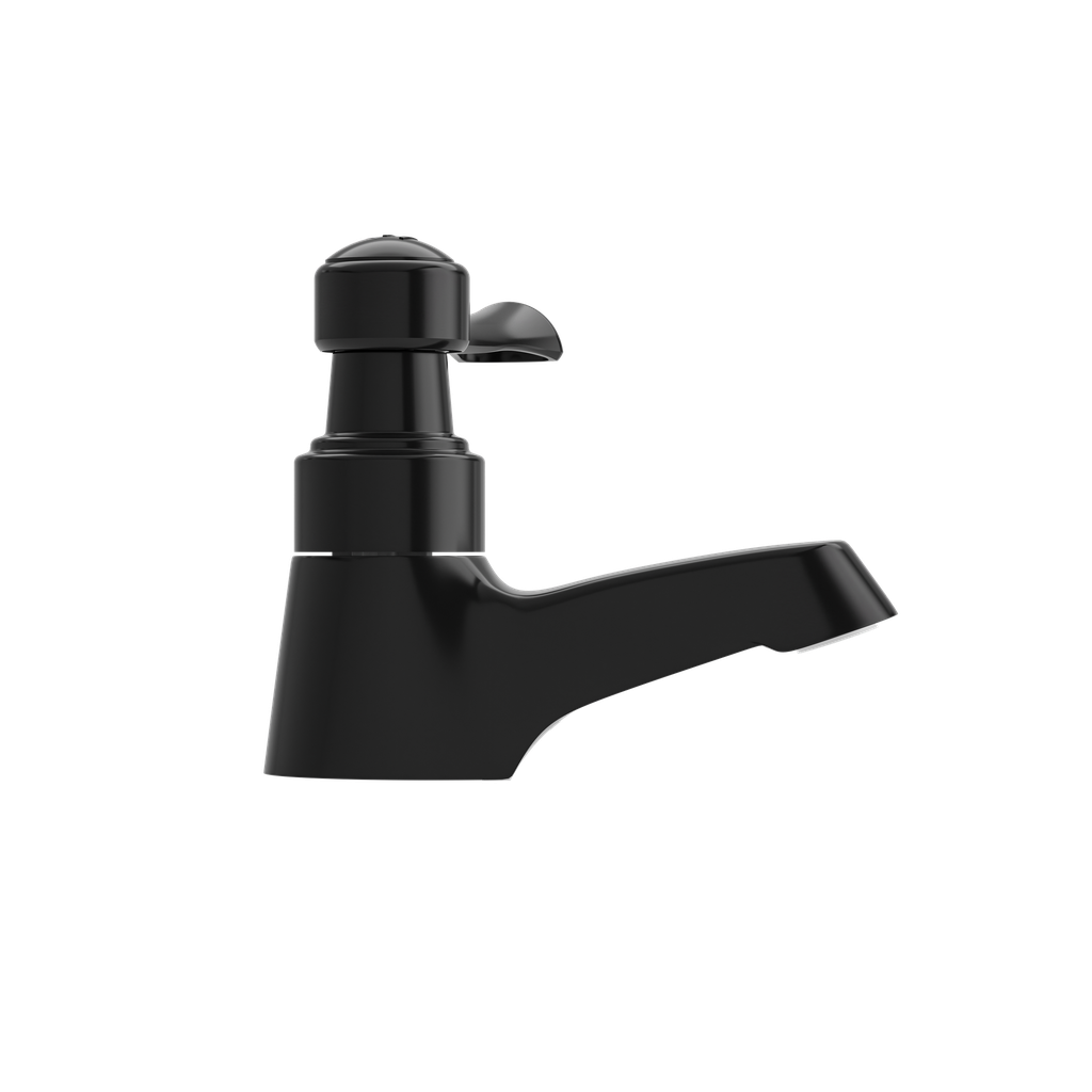 LLAVE LAVAMANOS + ACOPLE PALANCA BALTA NEGRO GRIVAL (411353331)