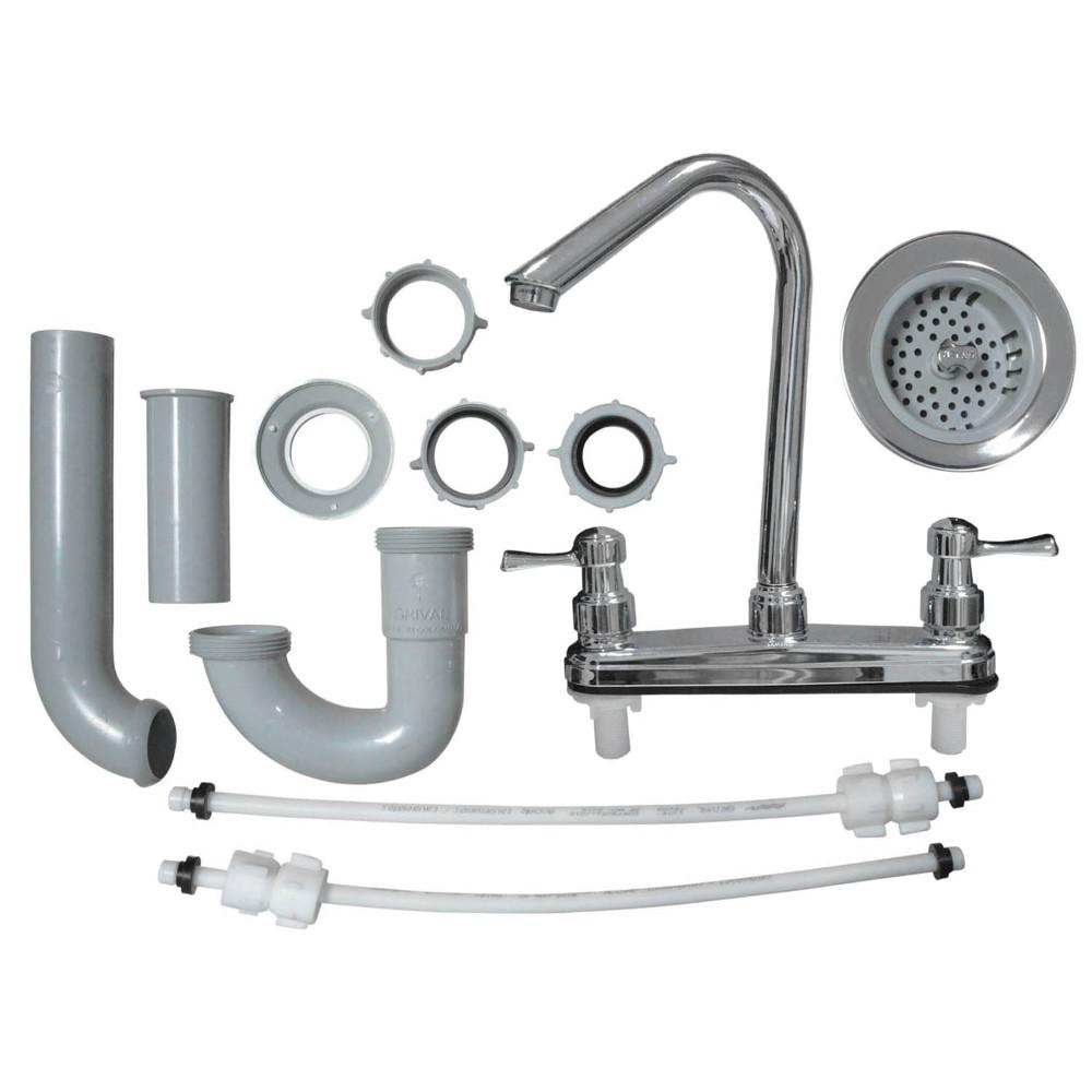 LINEA GRIVAL MEZCLADOR LAVAPLATOS COMPLETO 8 PUL PALANCA BALTA (415040001)