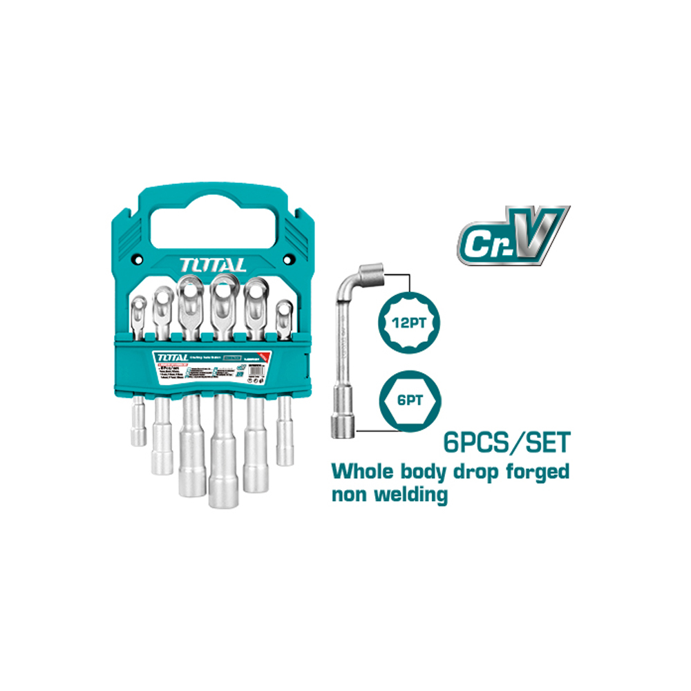 LLAVE COPA EN L INDUSTRIAL JUEGO X 6 PZS TOTAL (TLASWT0601)