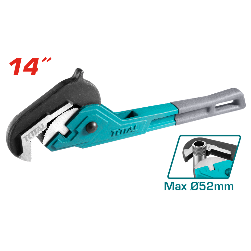 LLAVE DE TUBO TIPO RACHET 14" INDUSTRIAL SUPER TOTAL (THT171142)