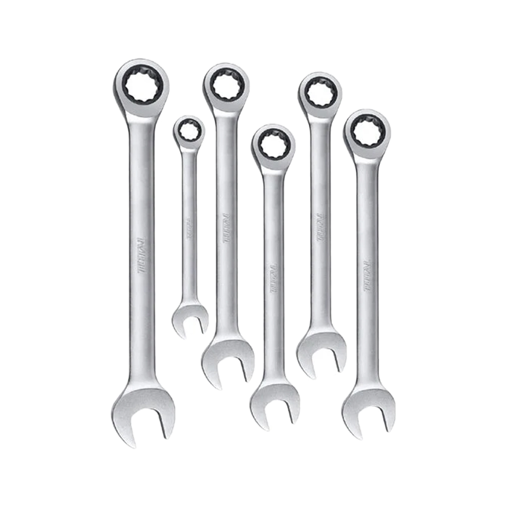 LLAVE MIXTA 8 - 17 MM JUEGO X 6 PZS SUPER SELECT TOTAL (THT102266)