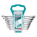 LLAVE MIXTA CON RACHE 8 - 19 MM JUEGO X 8 PZS SUPER SELECT TOTAL (THT102RK086)