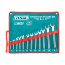 LLAVE MIXTA JUEGO X 12 PZS 6-24MM CRV SUPER TOTAL (THT1022121)