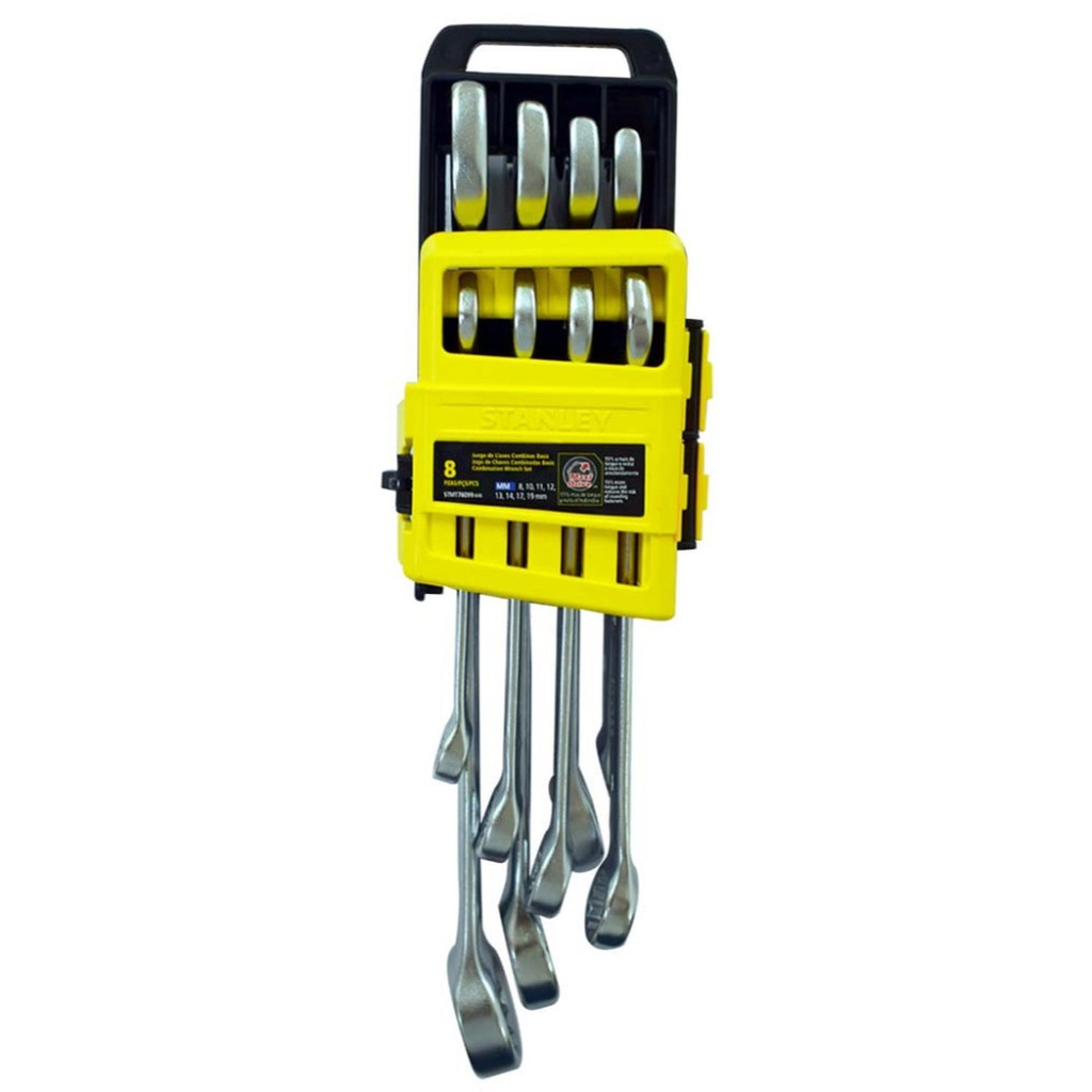 LLAVE MIXTA STANLEY JUEGO X 8 (STMT78099-840)