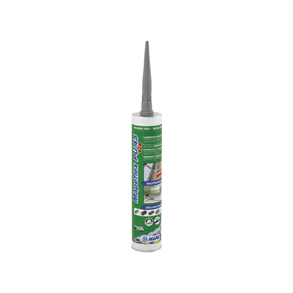 MAPEFLEX PU45 SELLADOR ADHESIVO ELASTICO GRIS SECADO RAPIDO (6PG011143)