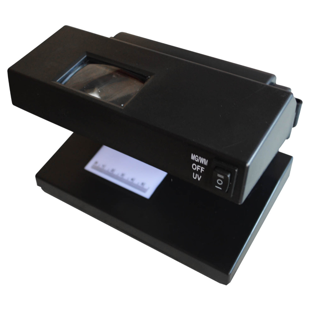 MAQUINA DETECTORA DE BILLETES PEQUENA CON LUPA (AD-2138) (HT80254)