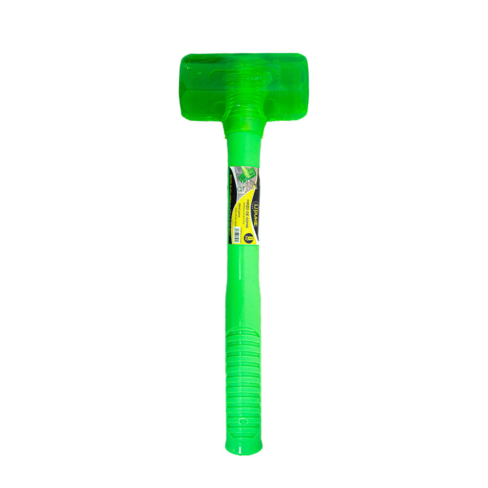 MARTILLO CHIPOTE 425 GRS VERDE SILICONADO UDUKE (HT1541)