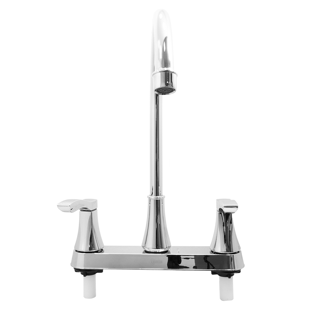 MEZCLADOR LAVAPLATOS ALETA 8" CROMADO UDUKE  (HT2167)