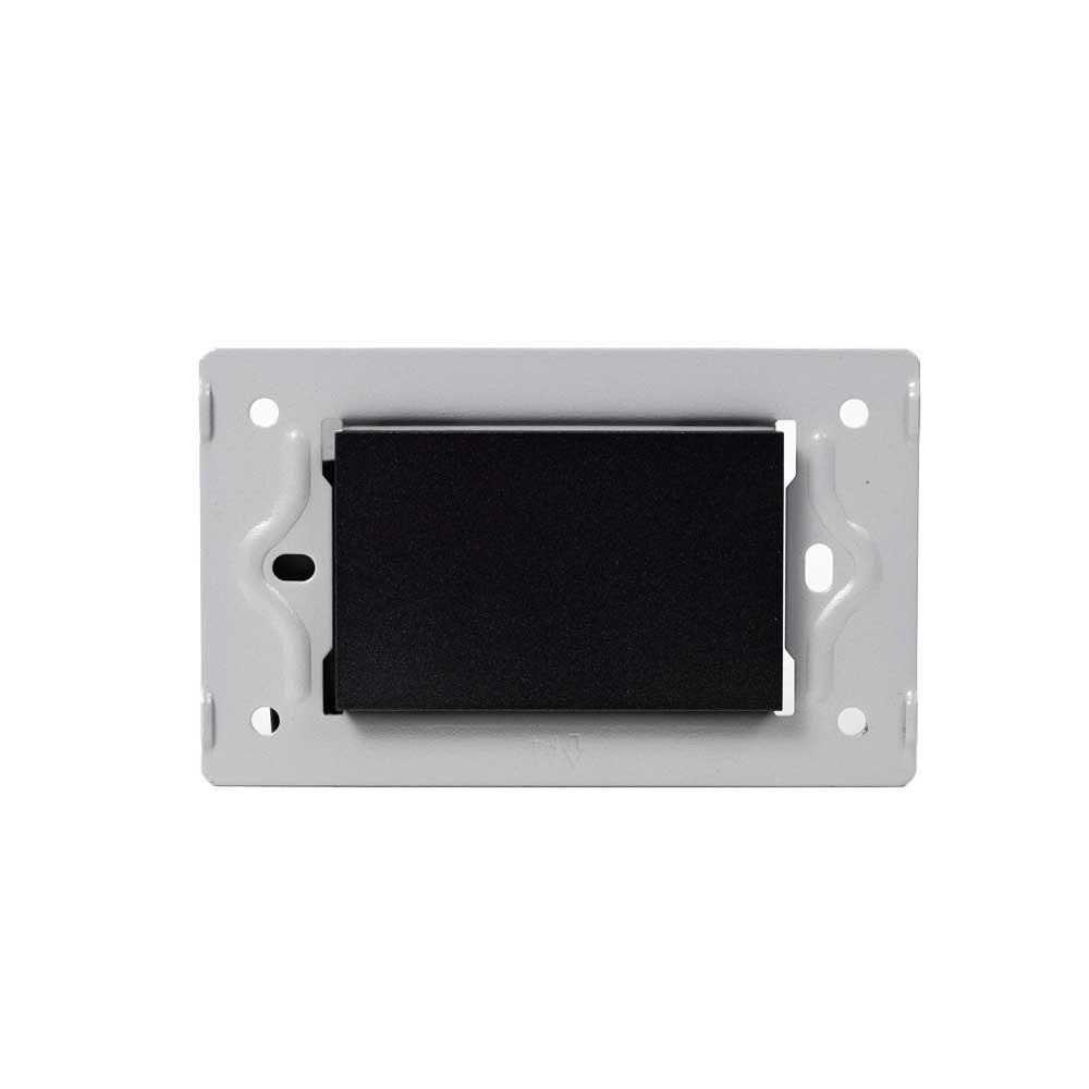 MODULO LUXOR NEGRA TAPA CIEGA (V17-021)