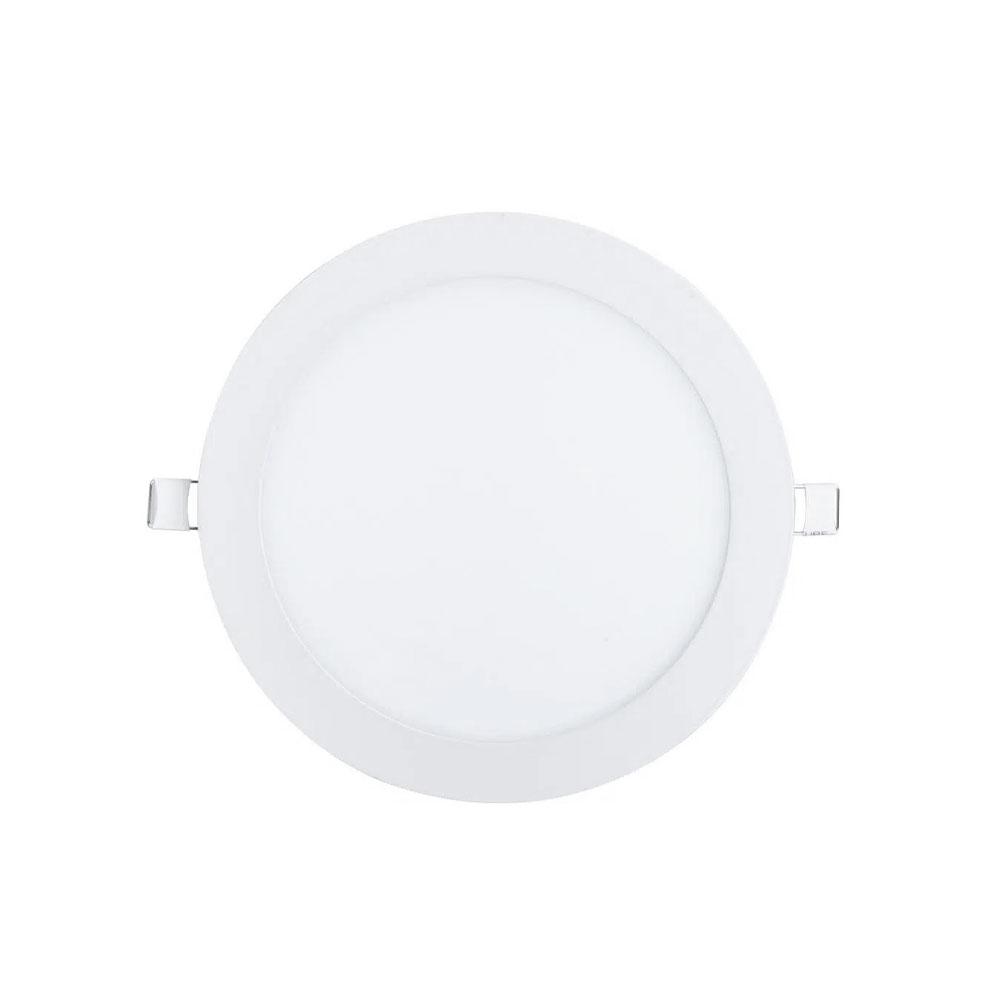 PANEL LED 12W REDONDO INCRUSTAR LUZ DIA VHARBOR 6500K 85-265V(HT80511)
