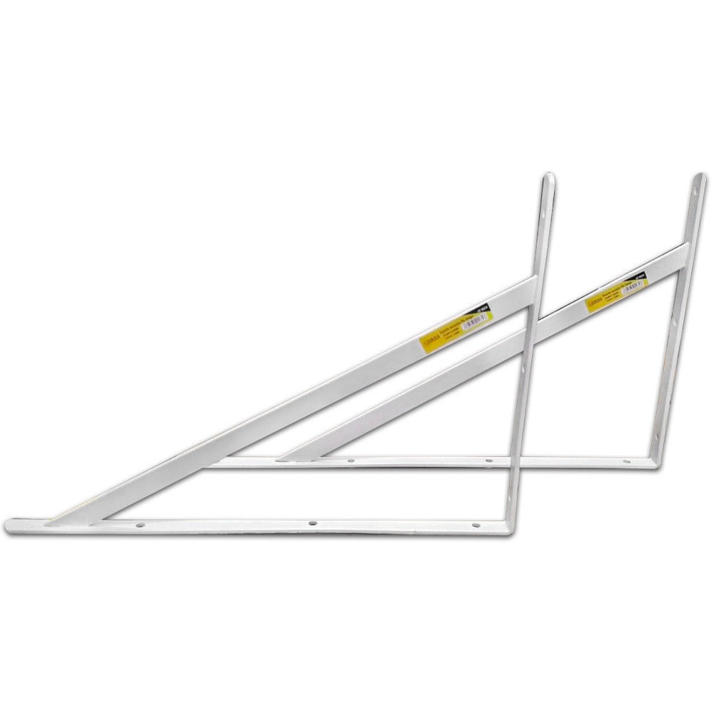 PIE AMIGO UDUKE REFORZADO BLANCO X PAR 16X10 (40X25CM)(CAL 3MM) (HT90235)