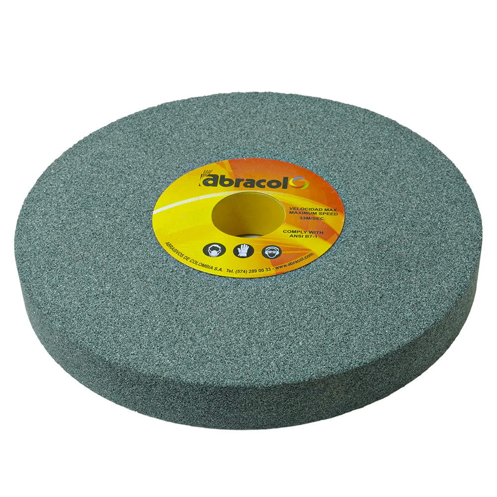 PIEDRA ESMERIL ABRACOL 8X1 GRANO 60 VERDE (AVR1CV060081)