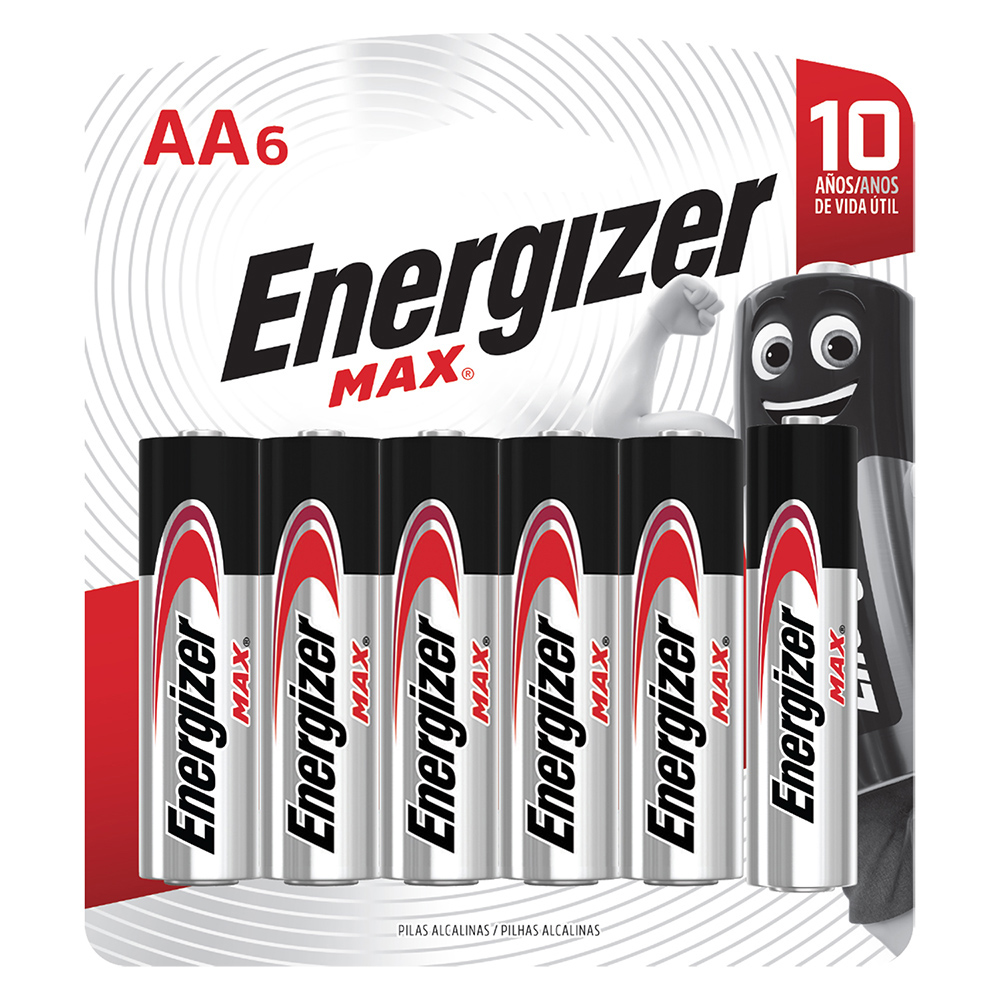 PILA AA ALKALINA X 6 ENERGIZER