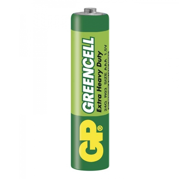 PILA MANGANESO GP GREENCELL AAA CARBON (GP24G-S2) (A GRANEL X2)