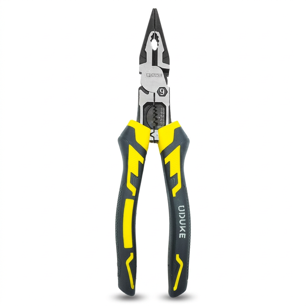 PINZA MULTIFUNCIONAL PUNTA 9" UDUKE CON PELACABLE (HT2270)