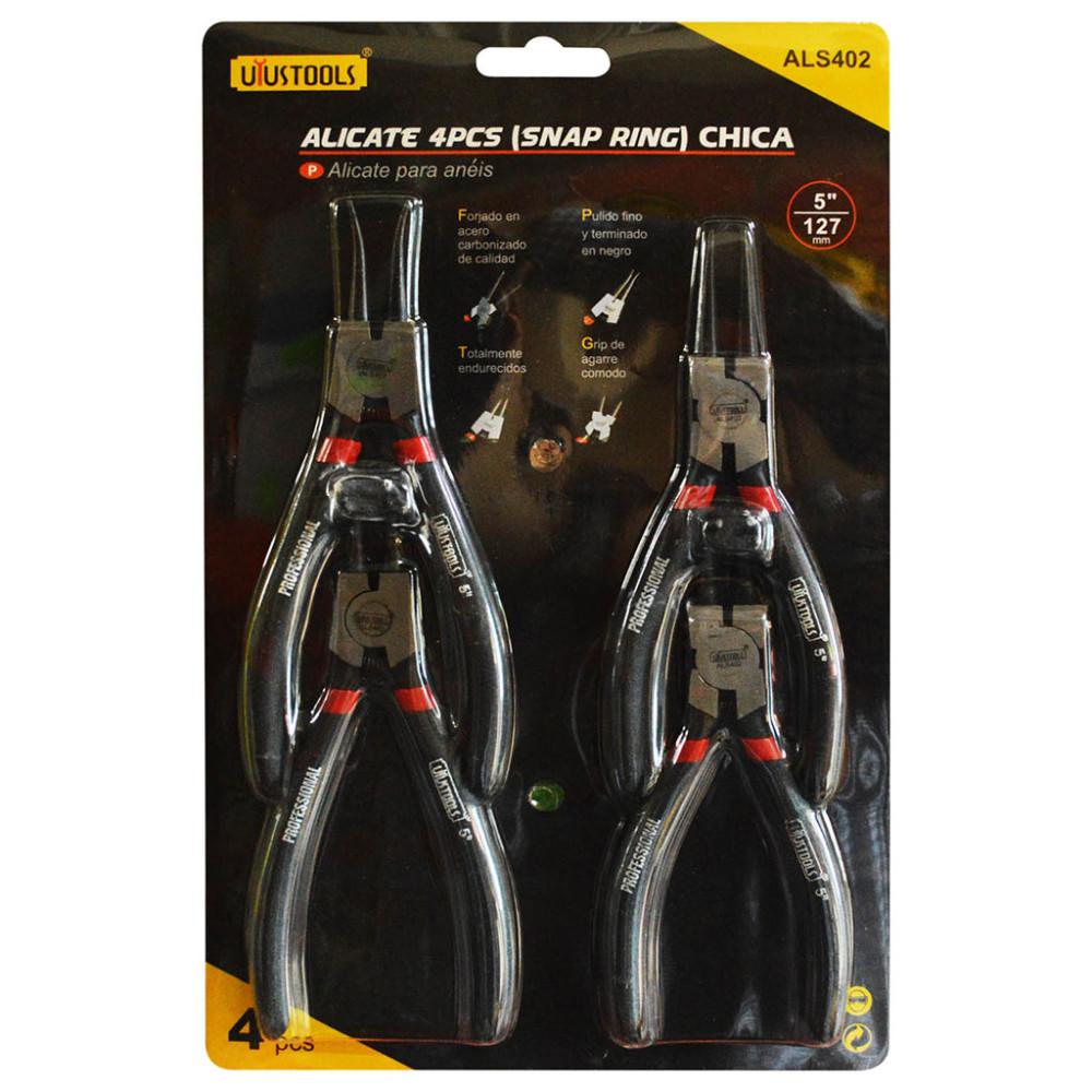 PINZA SACA PINES UYUSTOOLS 5 X 4 PCS JUEGO (ALS402)