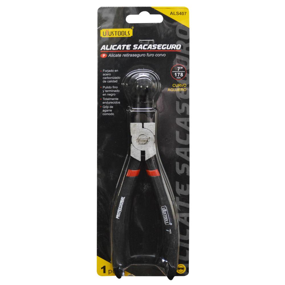 PINZA SACAPINES UYUSTOOLS 7 CURVA INTERNA (ALS407)