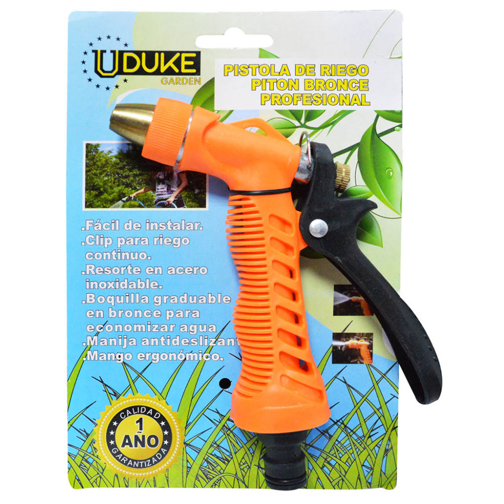PISTOLA MANGUERA PITON FINA NARANJA UDUKE (HT20244-HT40063)