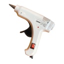 PISTOLA SILICONA UDUKE BLANCA PEQUENA 20W CON SWICHE (HT80033)