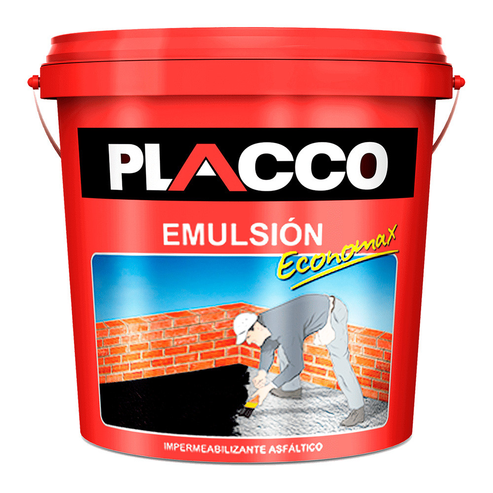 PLACCO EMULSION ECONOMAX GALON (IMPERMEABILIZANTE ASFALTICO) (92201401)
