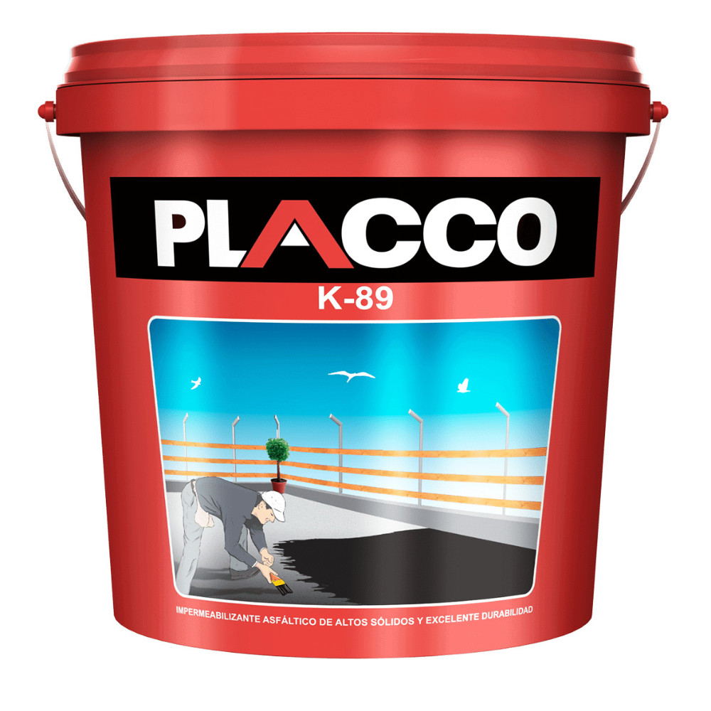 PLACCO K-89 GALON 3.5 KLS (IMPERMEABILIZANTE ASFALTICO (92200701 (ALGRECO)