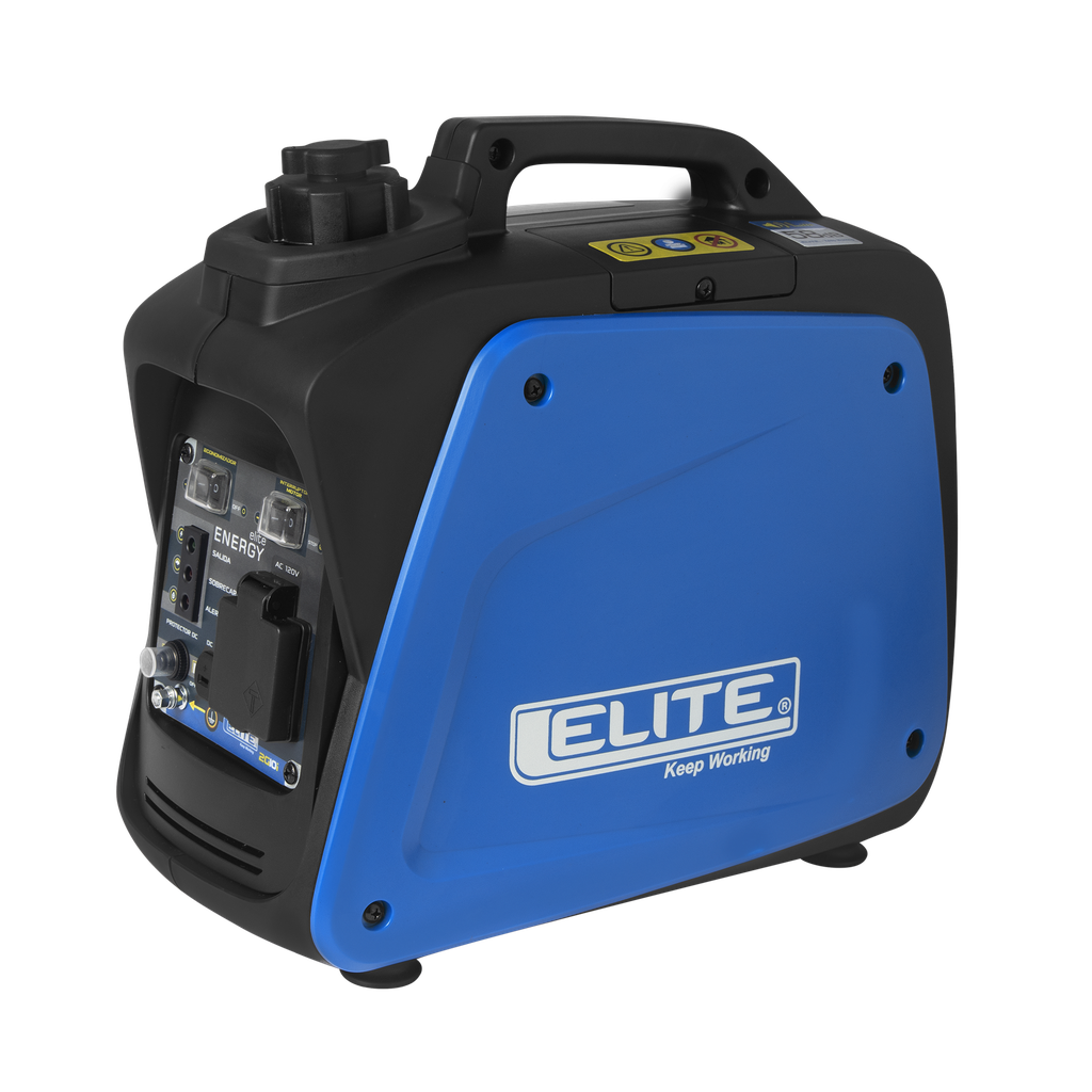 PLANTA GENERADORA ELITE INVERSOR ULTRA SILENCIOSA GASOLINA 800W 120V (2G10I)