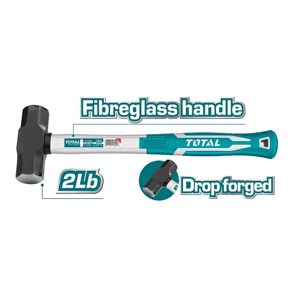PORRA 2LB HIERRO MANGO FIBRA DE VIDRIO SUPER SELECT TOTAL (THT79026)