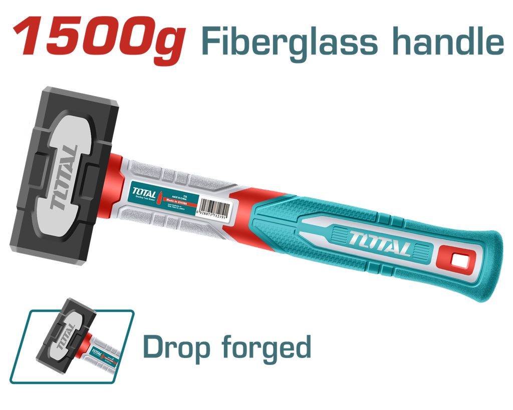 PORRA 3LB HIERRO MANGO FIBRA VIDRIO SUPER TOTAL (THSTH61500)